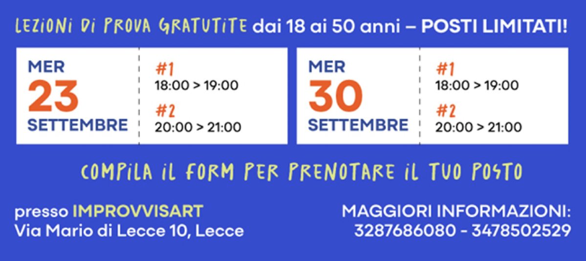 Locandina dell'evento
